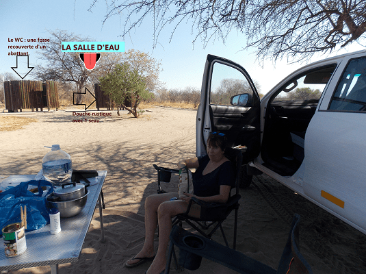 camping ckgr Botswana