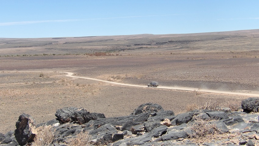Klein aus Vista → Lodge Fish River Canyon : 219km (3h) C13/ B4/D462 / D463