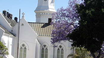 église à Paarl Afrique du Sud