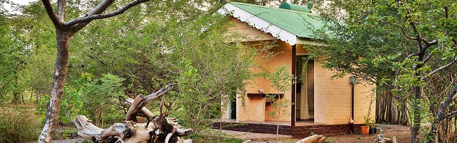 Source photo : Muchenje Campsite & Cottages sanitaires Botswana