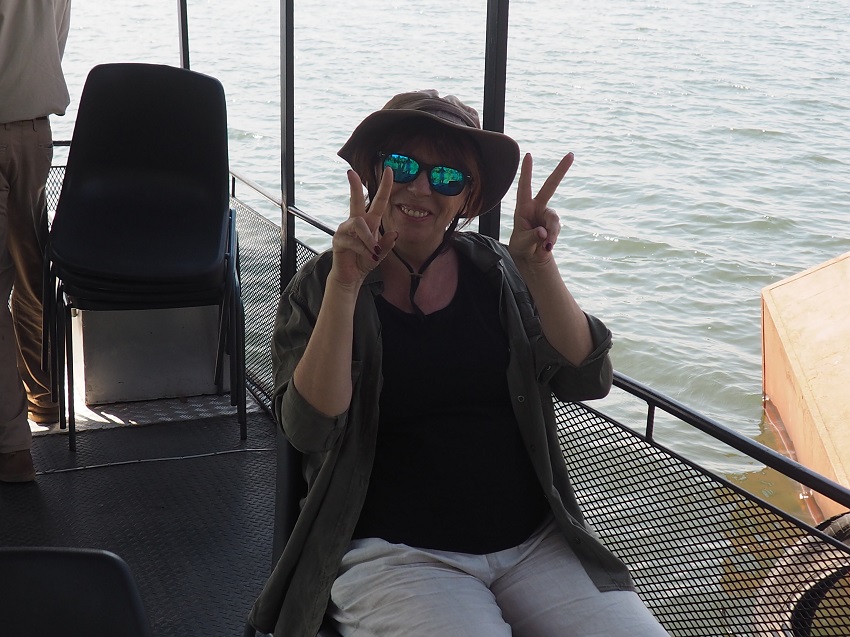 Le parc CHOBE en bateau Botswana